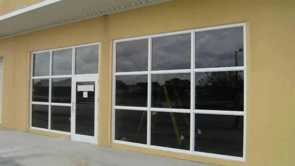 Commercial Impact-Resistant Storefront Windows