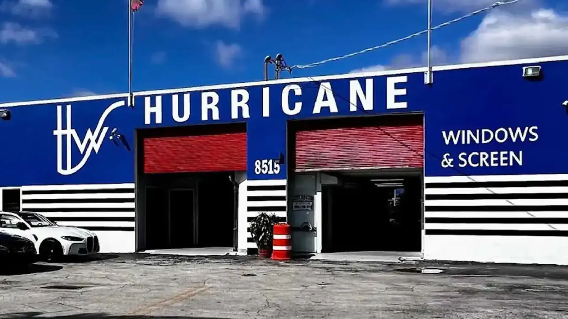 Hurricane Windows & Screens storefront.