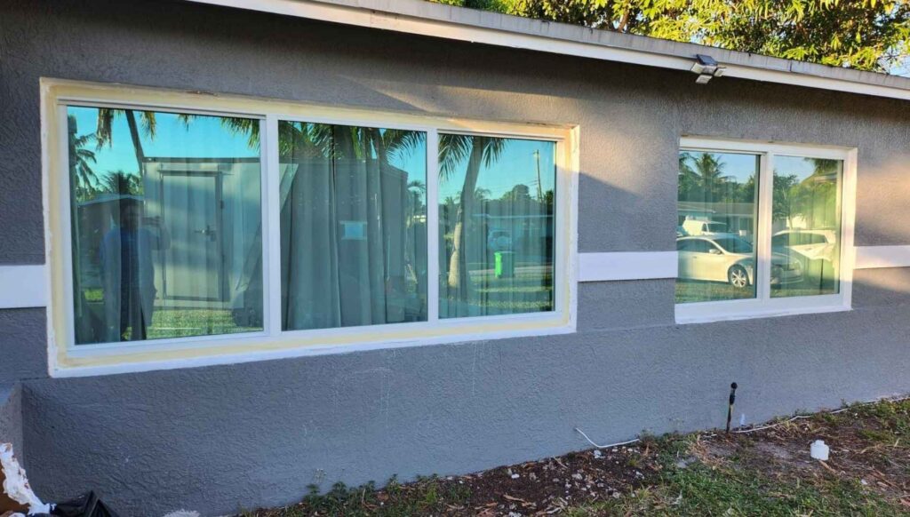 Strong and durable impact window glass for hurricanes in Miami